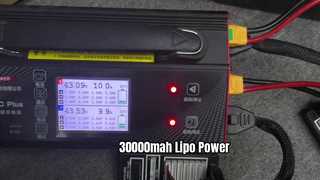 12S 44.4V 30000mah Lipo バッテリー