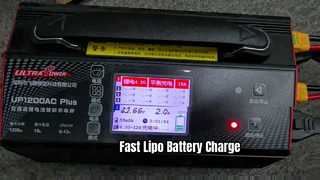 12S 44.4V Lipo 30000mAh バッテリー充電ビデオ